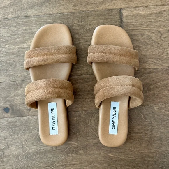 Madden Shoes Steve Madden Dual Woven Slide Sandal Steve Madden